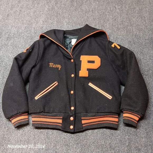 General Sports Jackets & Blazers - Vintage General Sports Orioles Varsity Bomber Jacket Women Medium Black 1979